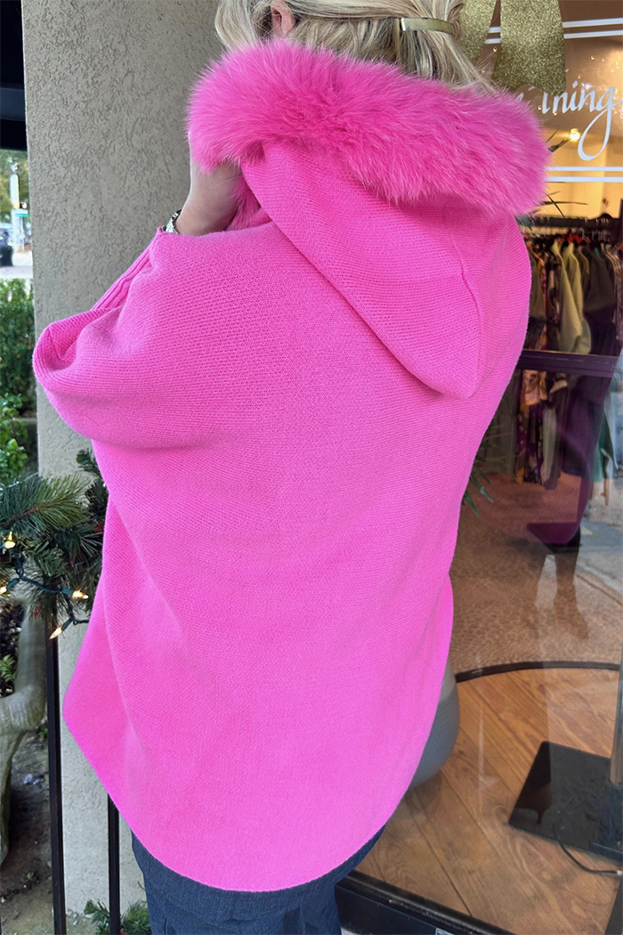 Cozy Pocketed Zip Up Hoodie