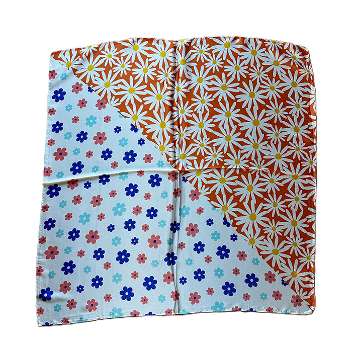Orange Print Scarf Collection