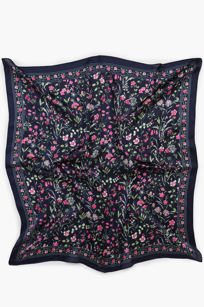 Ditsy Floral Square Scarf