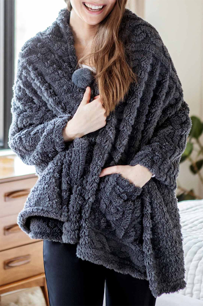 Coziest Blanket Pocket Wrap