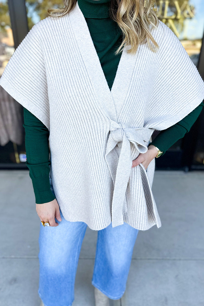 Chic Knit Cardigan Wrap