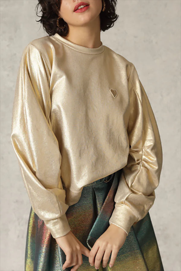 Heart Shaped Pattern Sweatshirt