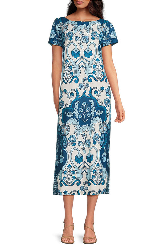 Reversible Bow Detail Pocketed Dress