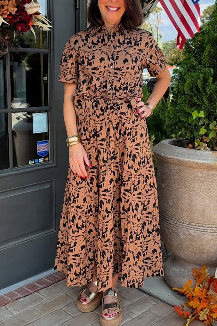 Casual Bold Printed Set