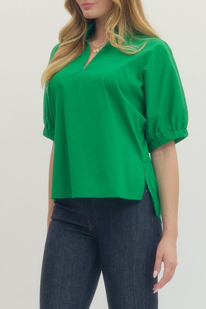 Casual Short Sleeve Top