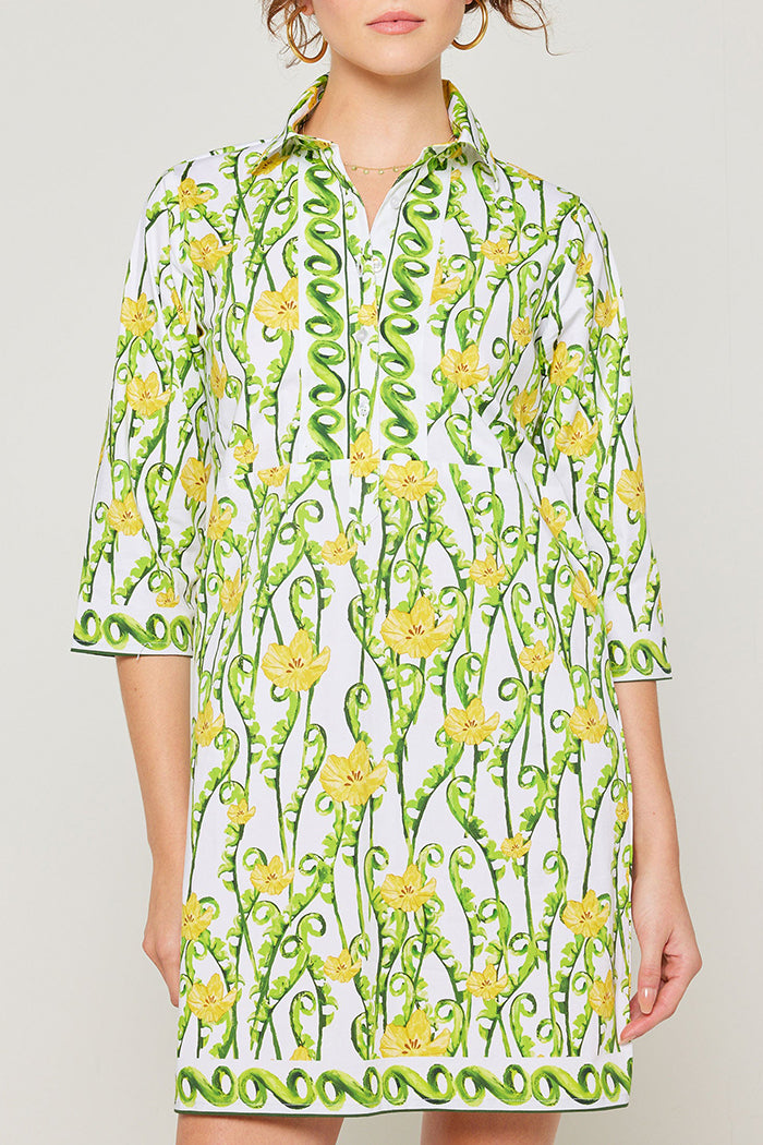 Casual Floral Pattern Dress