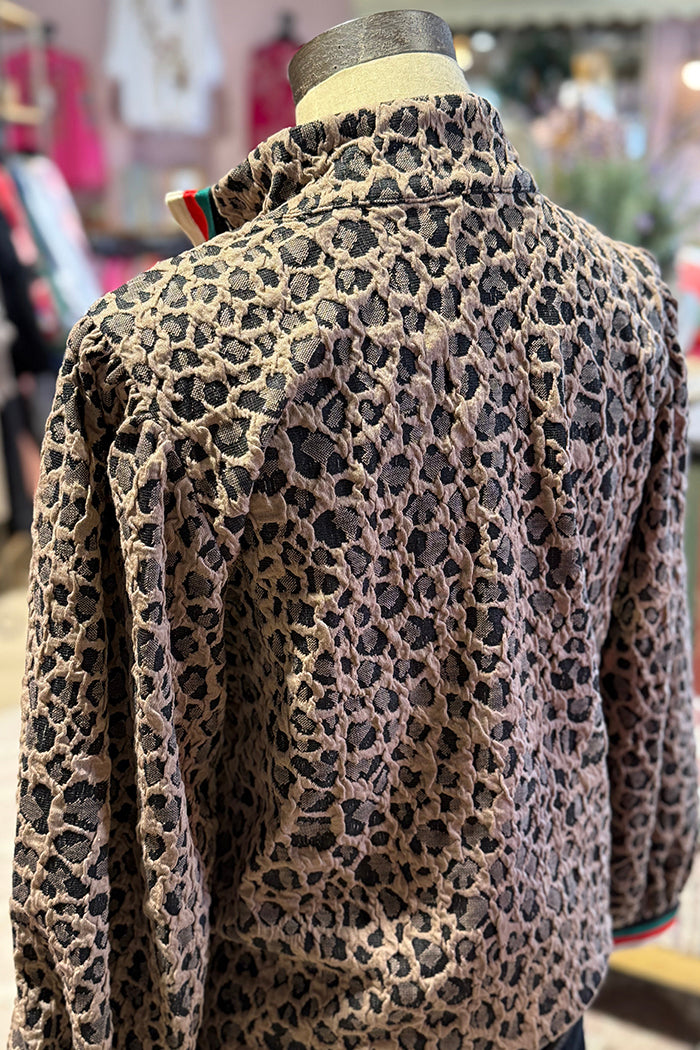 Casual Leopard Printed Top