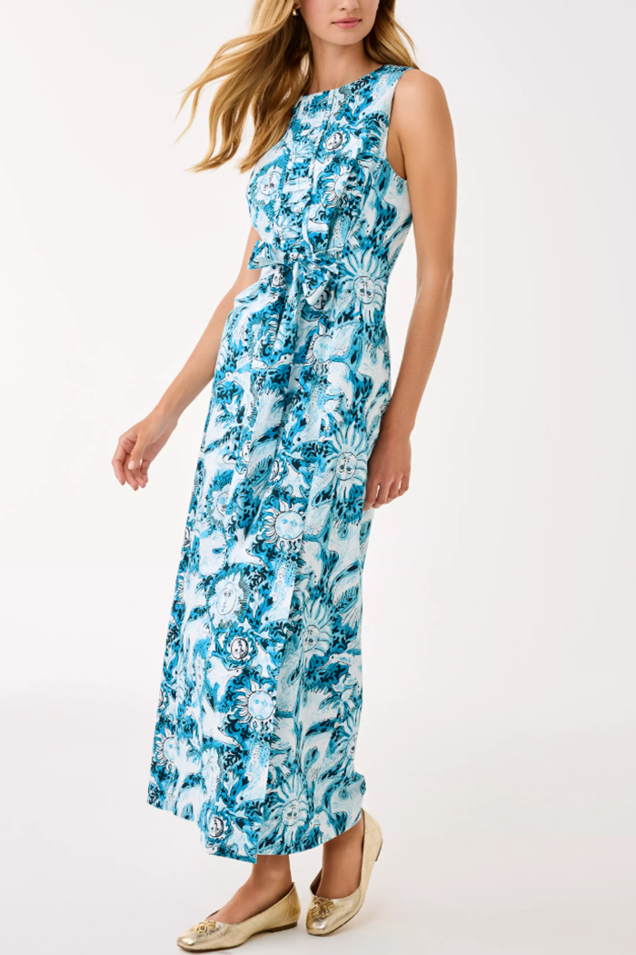 Casual Floral Print Dress