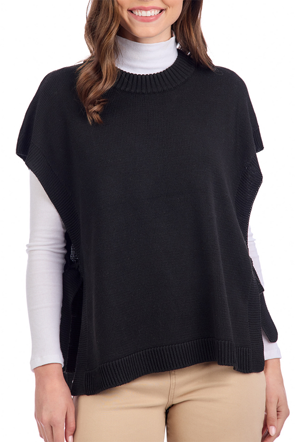 Side Tye Sweater Vest