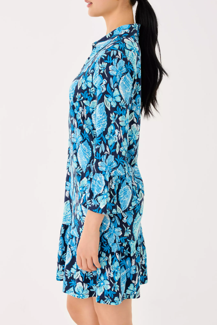 Casual Floral Pattern Dress