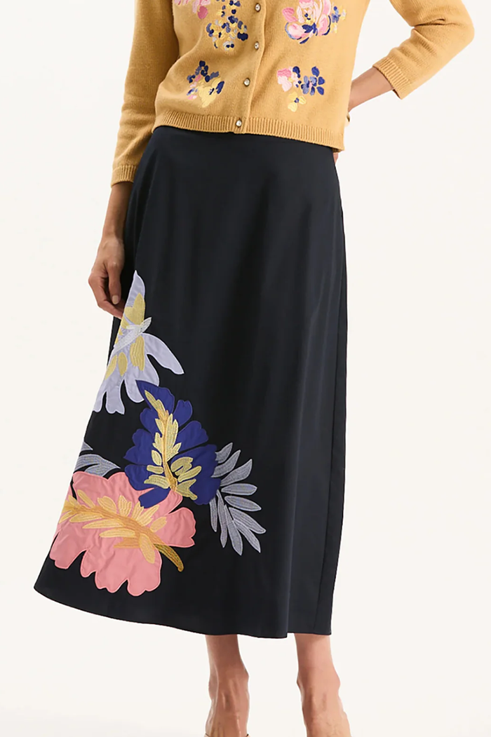 Casual Floral Patterne Skirt