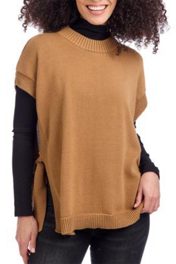 Side Tye Sweater Vest