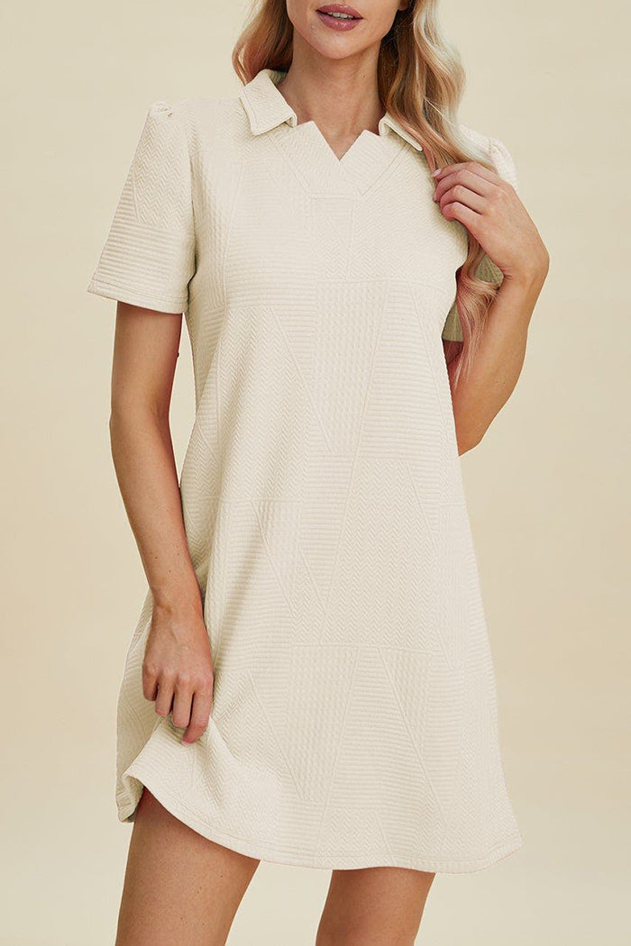 Casual Solid Color Dress