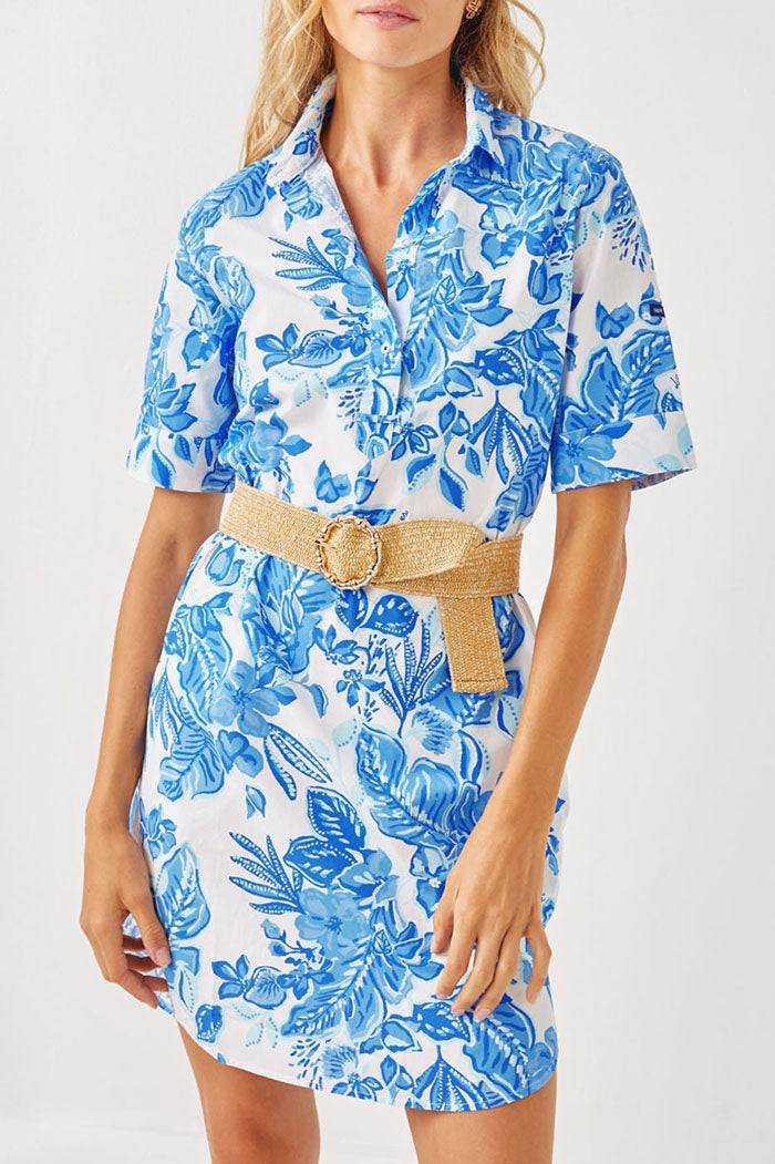 Floral Print Pocket Dress