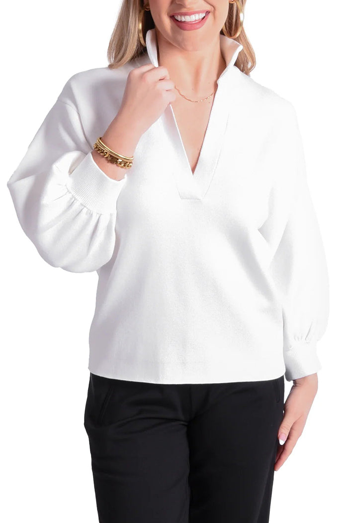 Casual Balloon Sleeve Top