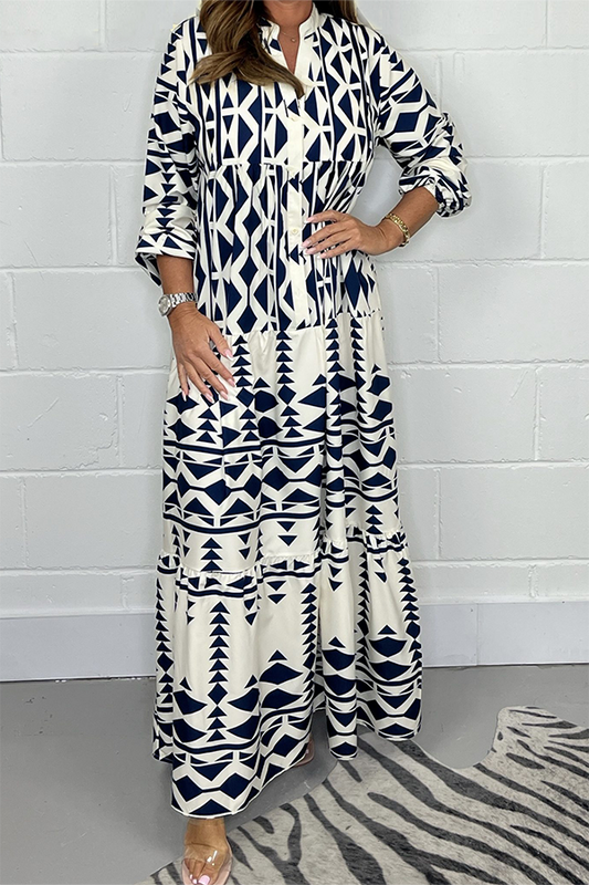 Aztec Maxi Dress