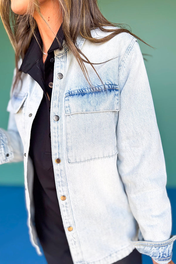 Pocket Signature Denim Jacket