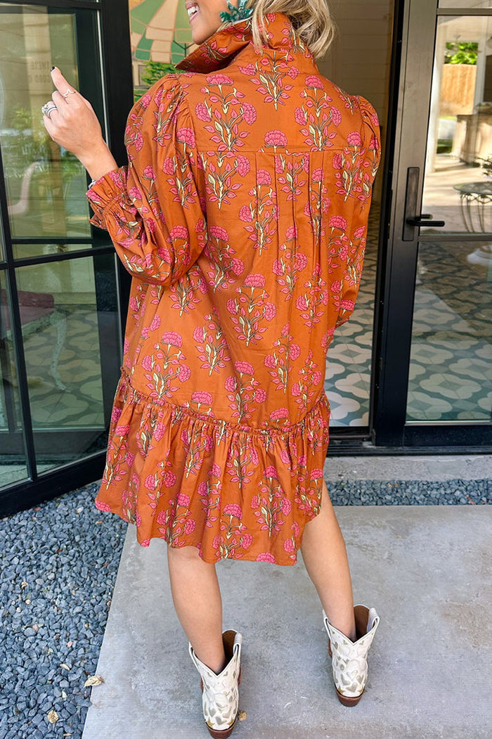 Best Bloom Possible Button Up Dress