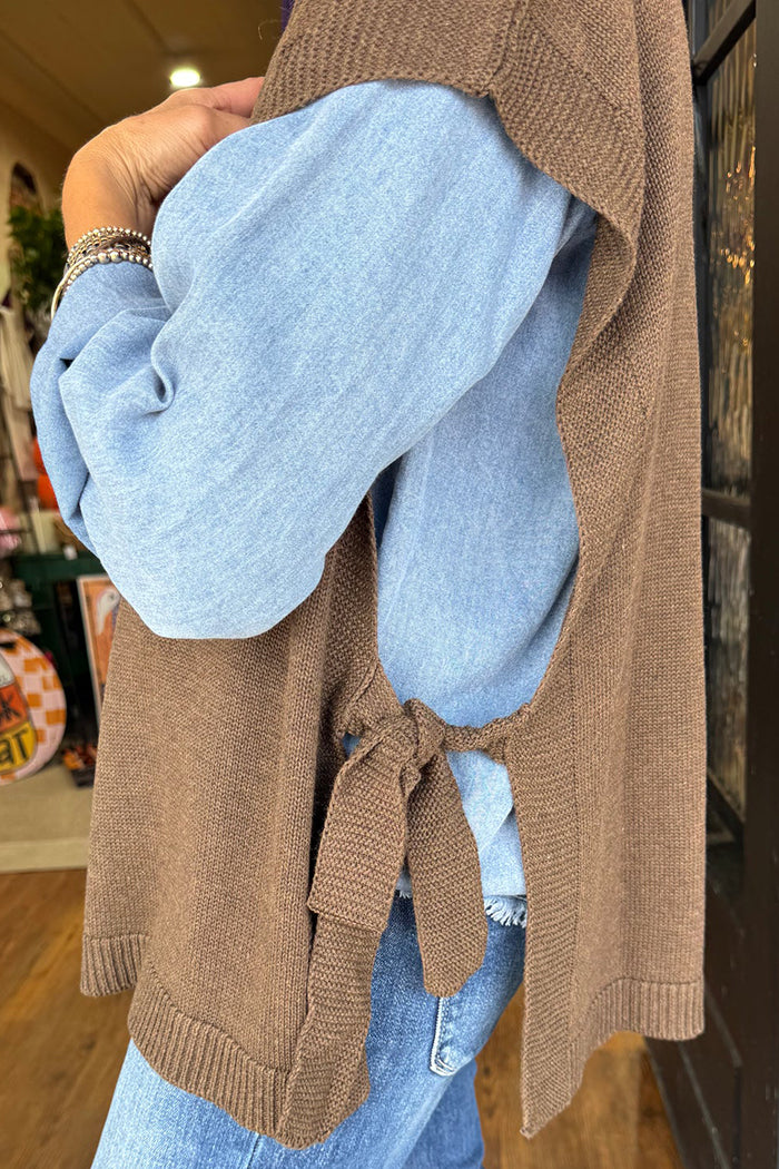 Open Sides Sweater Vest