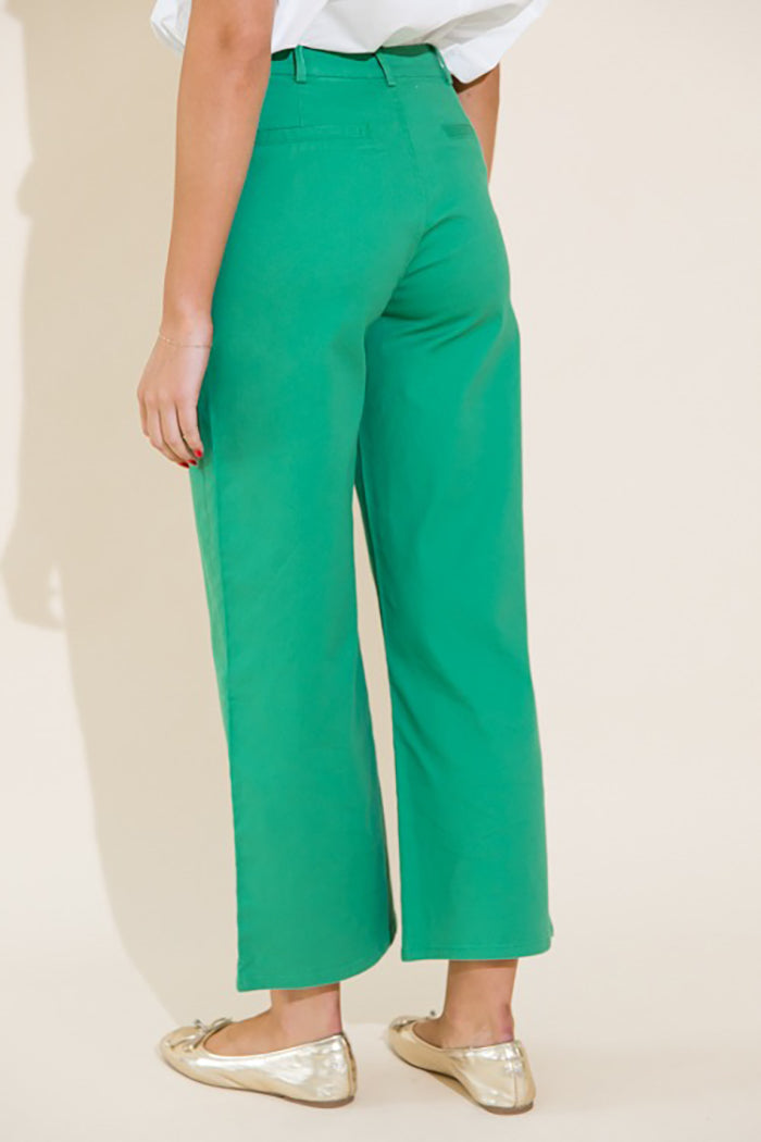 Wide Leg High-Rise Waist Pants