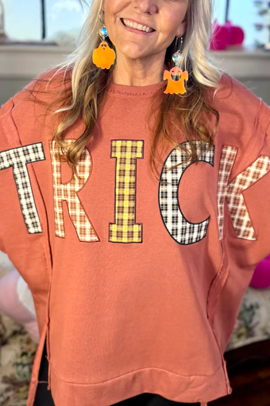 Casual Letter Pattern Sweatshirt