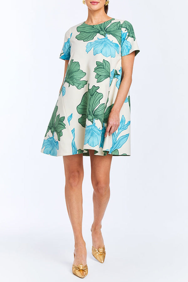 Convertible Casual Floral Dress