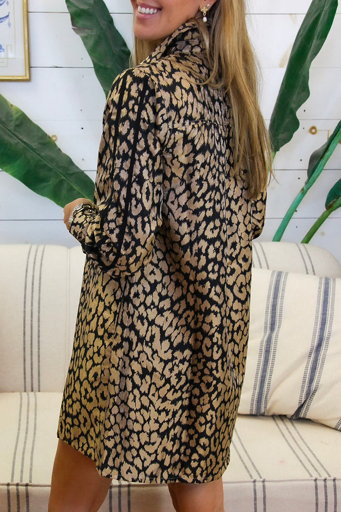 Casual Bold Printed Dress