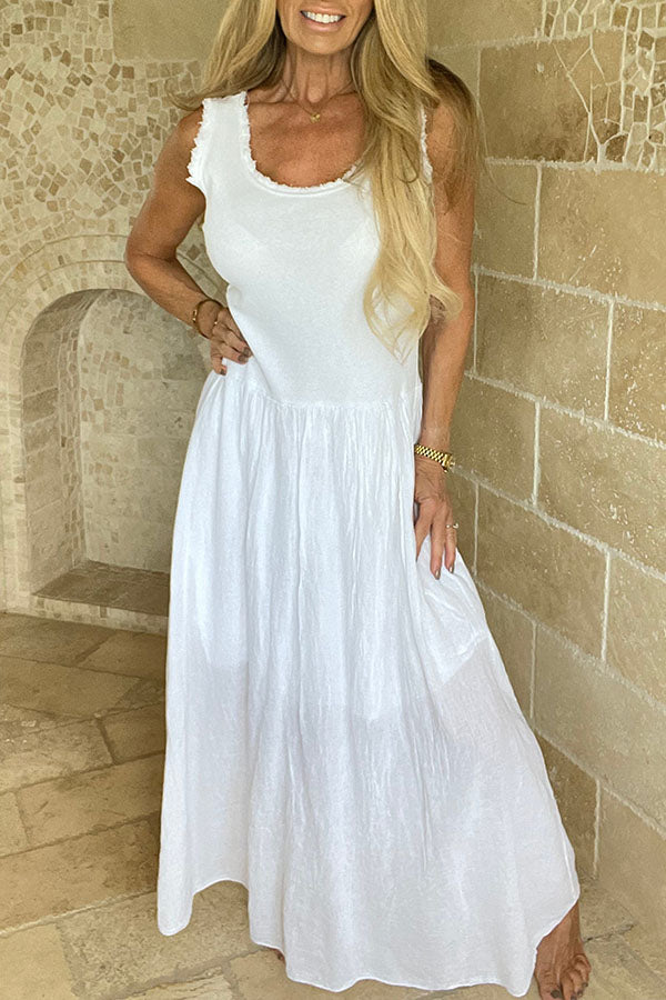 Casual Sleeveless Maxi Dress