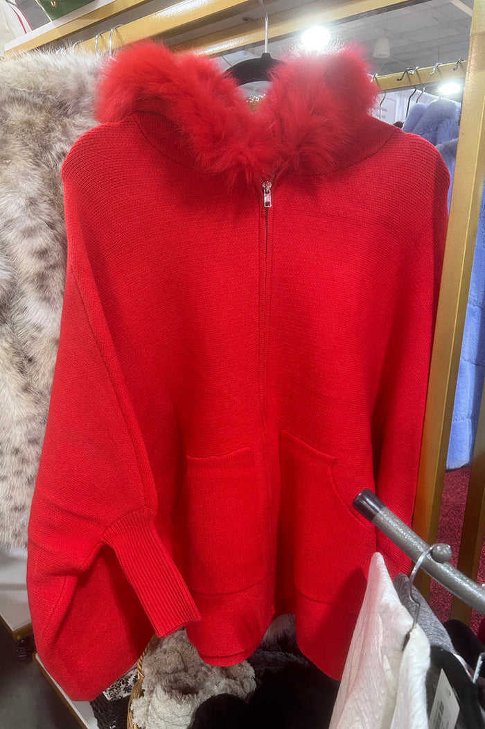 Cozy Pocketed Zip Up Hoodie