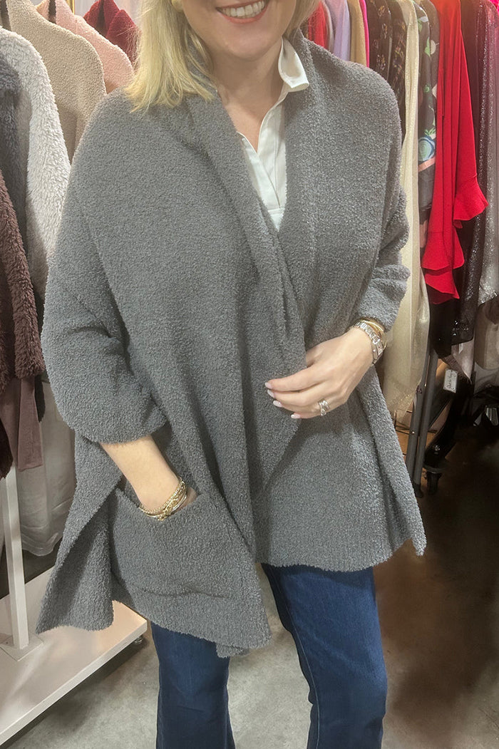 Plush Pocketed  Microfiber Wrap