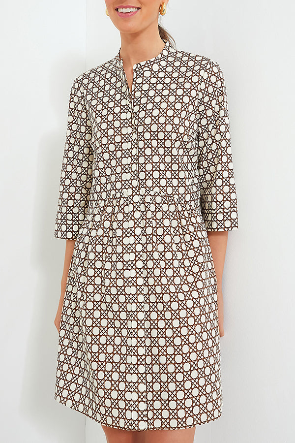 Casual Geometric Pattern Dress