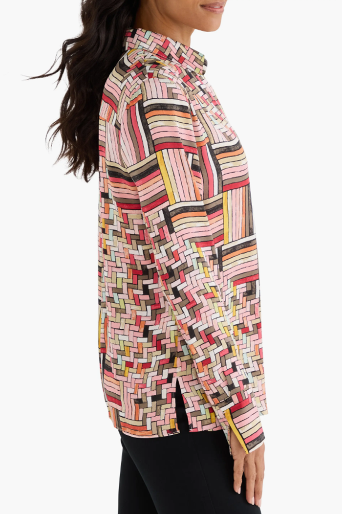 Colorweave Button Front Shirt
