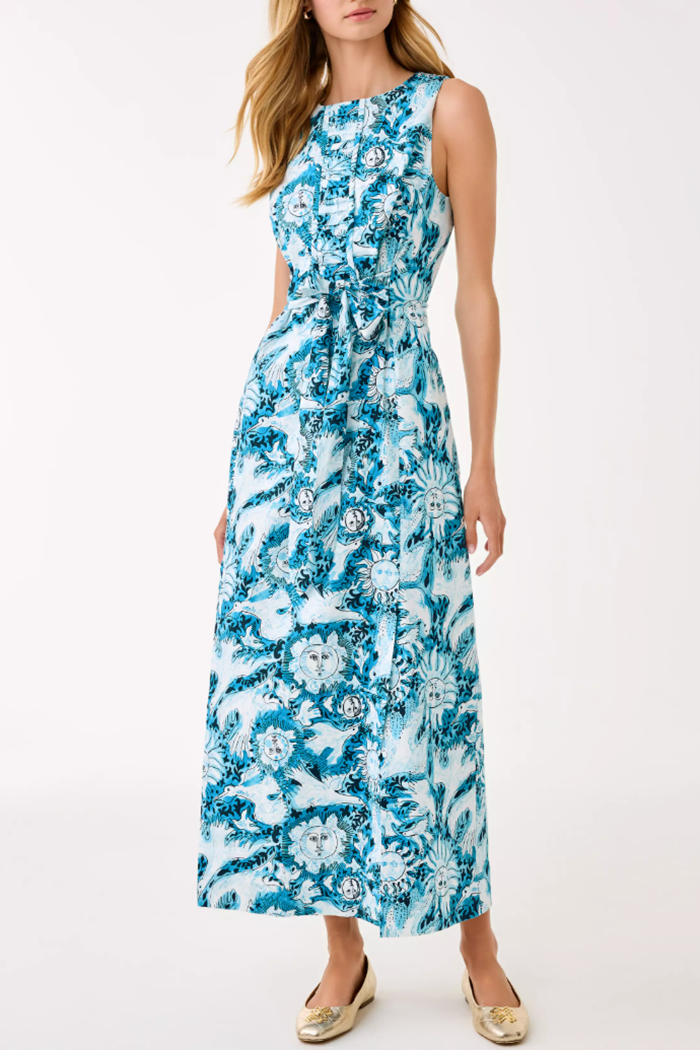 Casual Floral Print Dress