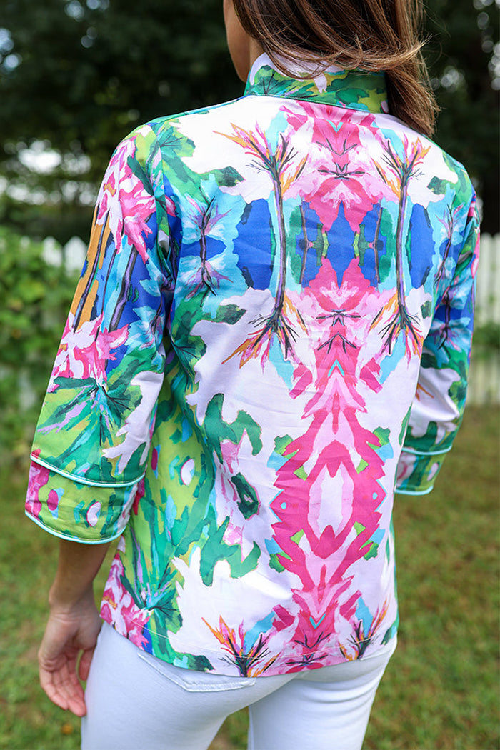 Bold Retro Print Top