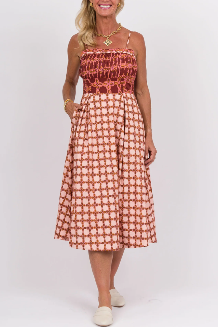 Casual Braid Detail Dress