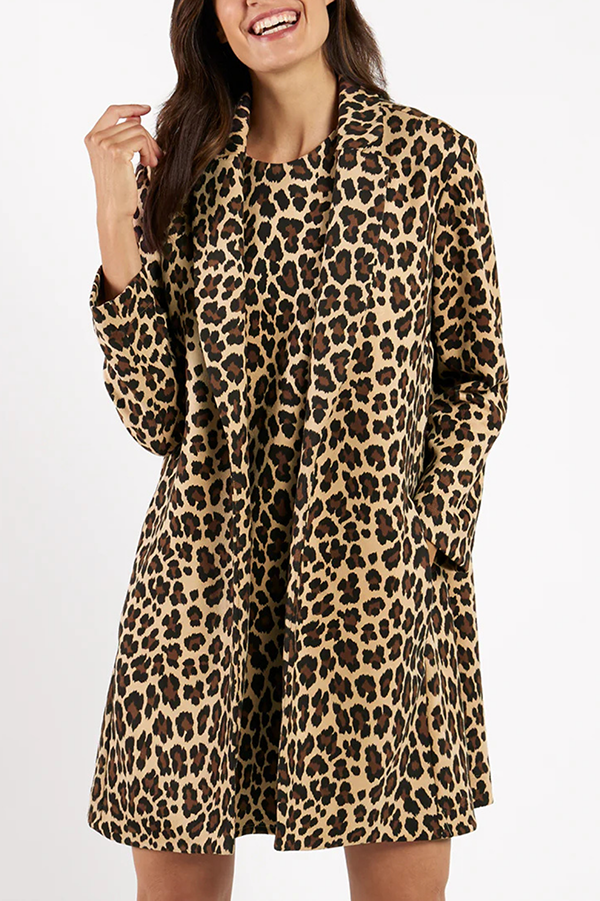 Casual Faux Suede Jacket