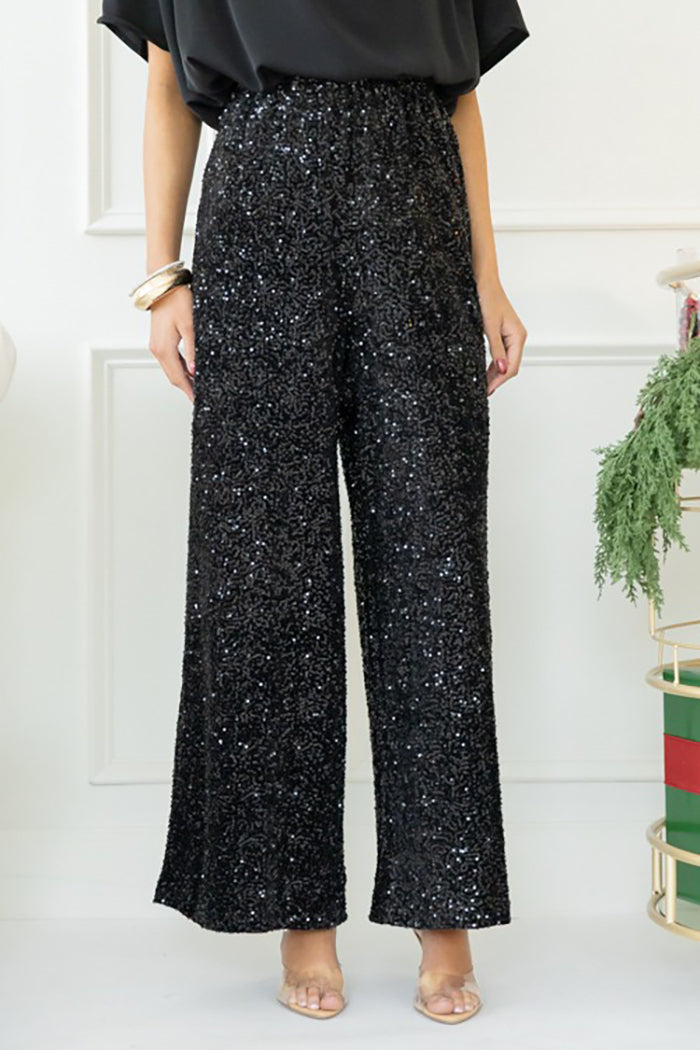 Casual Stopper Sequin Pants