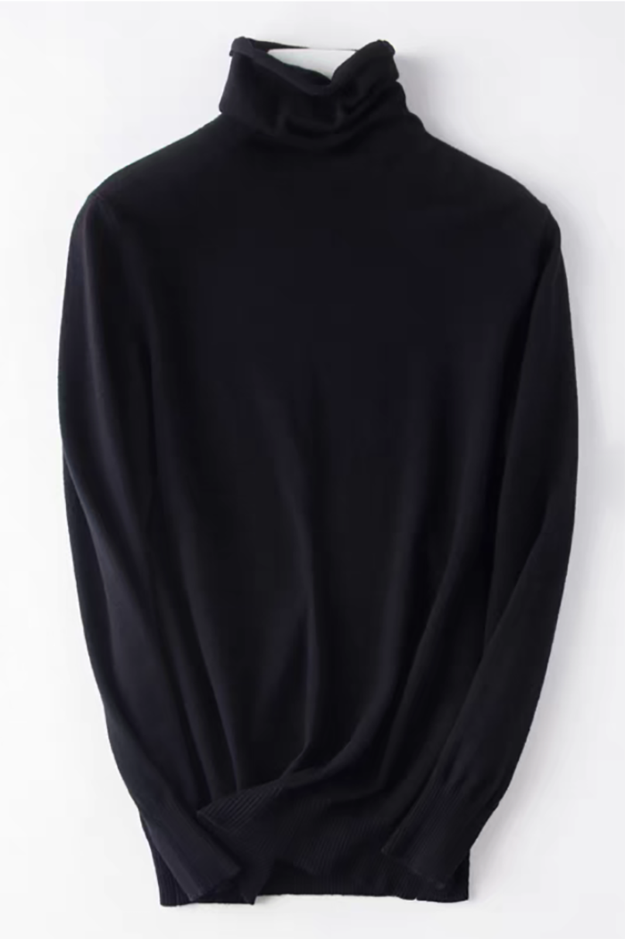 Slim Fit Turtleneck Base Top