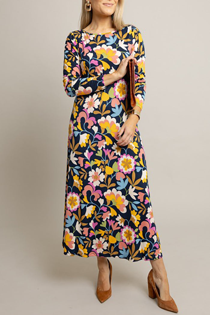 Floral Soft Knit Dress