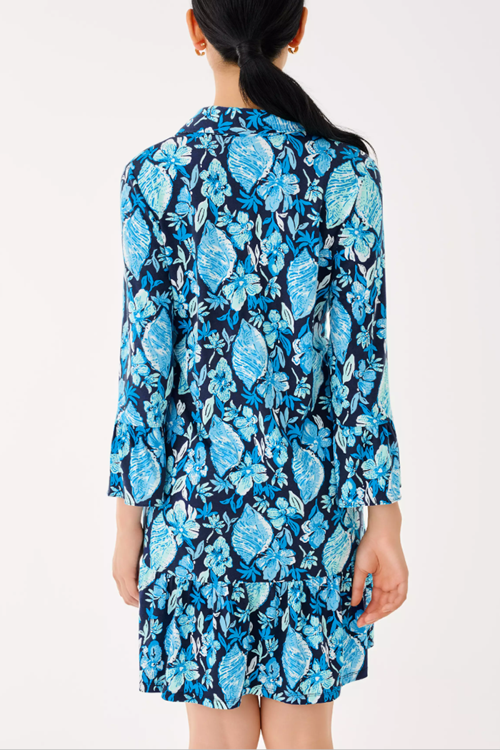 Casual Floral Pattern Dress