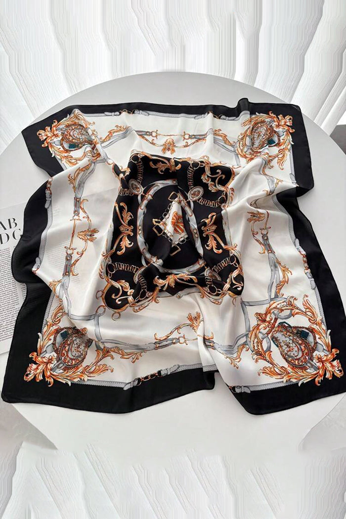 Vintage Baroque Print Scarf