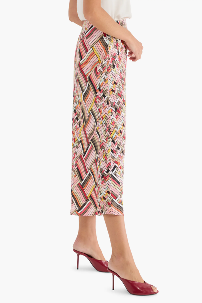 Casual Colorweave Slip Skirt