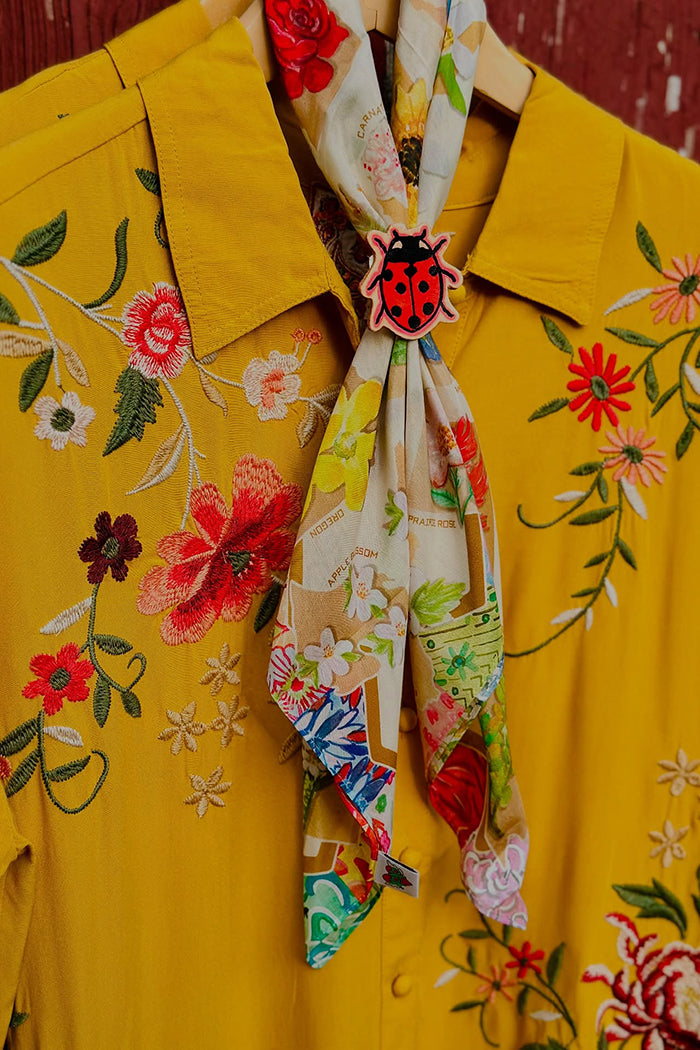 Casual Floral Pattern Top