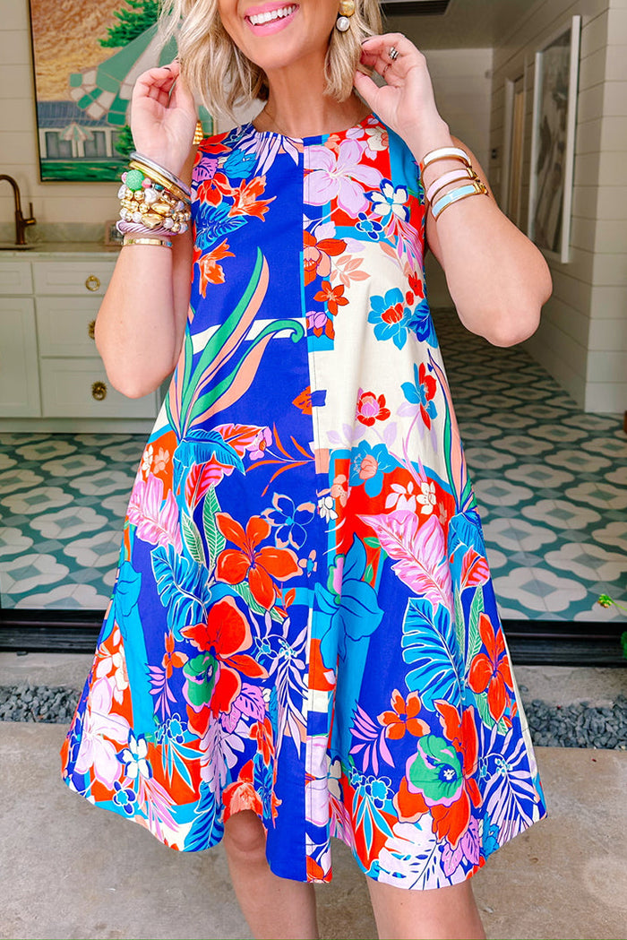 Life Goes On Floral Dress
