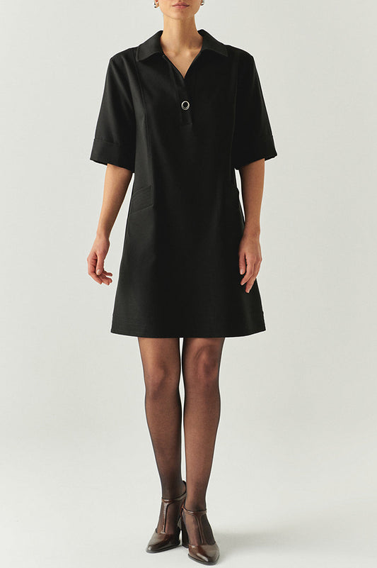 Casual Solid Color Dress