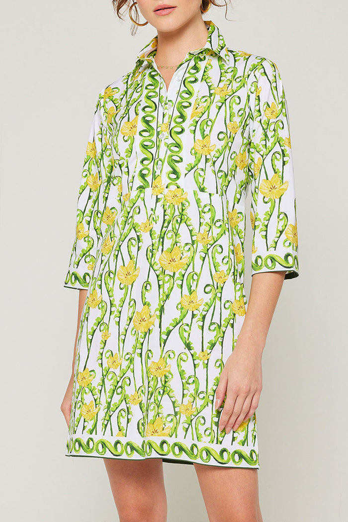 Casual Floral Pattern Dress