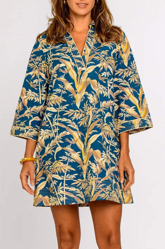 Casual Bold Printed Dress