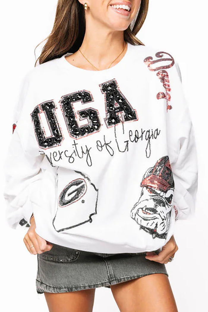 Casual Big Icons Sweatshirt