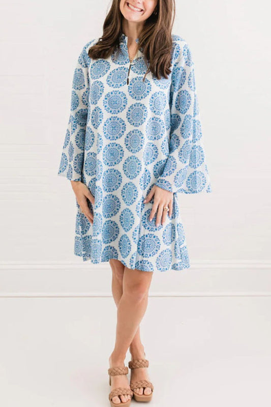 Casual Medallion Classic Dress