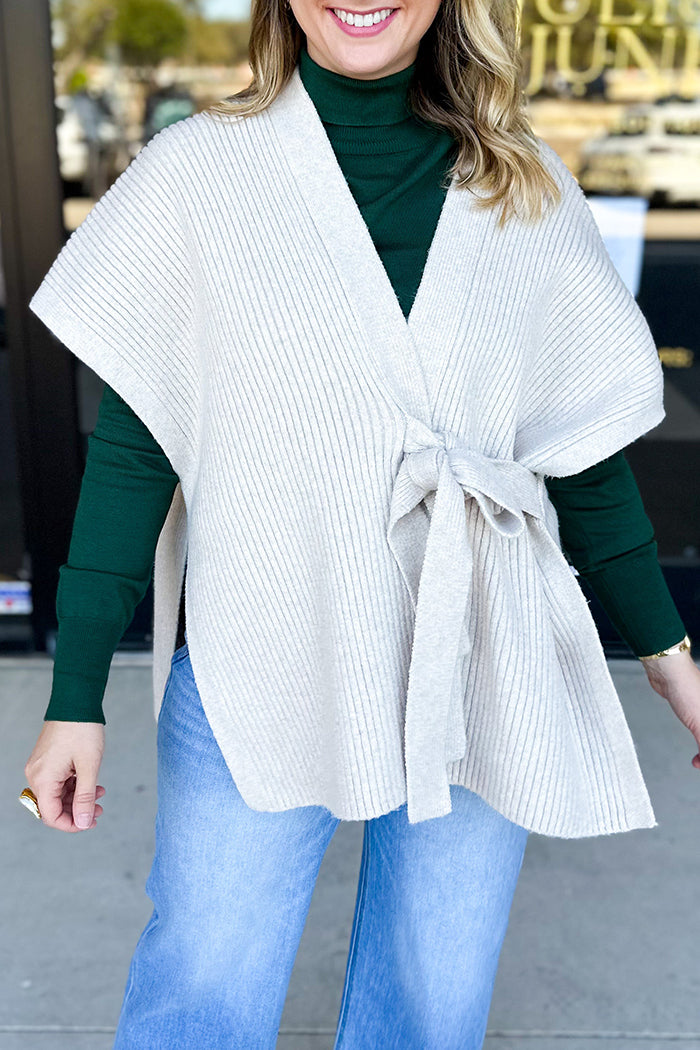 Chic Knit Cardigan Wrap